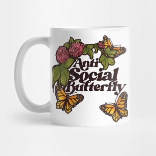 Anti Social Butterfly Mug